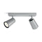 Aplique LED Philips Foco Plateado Aluminio Metal 5,5 W GU10